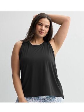 tek gear Black Active Tank Top